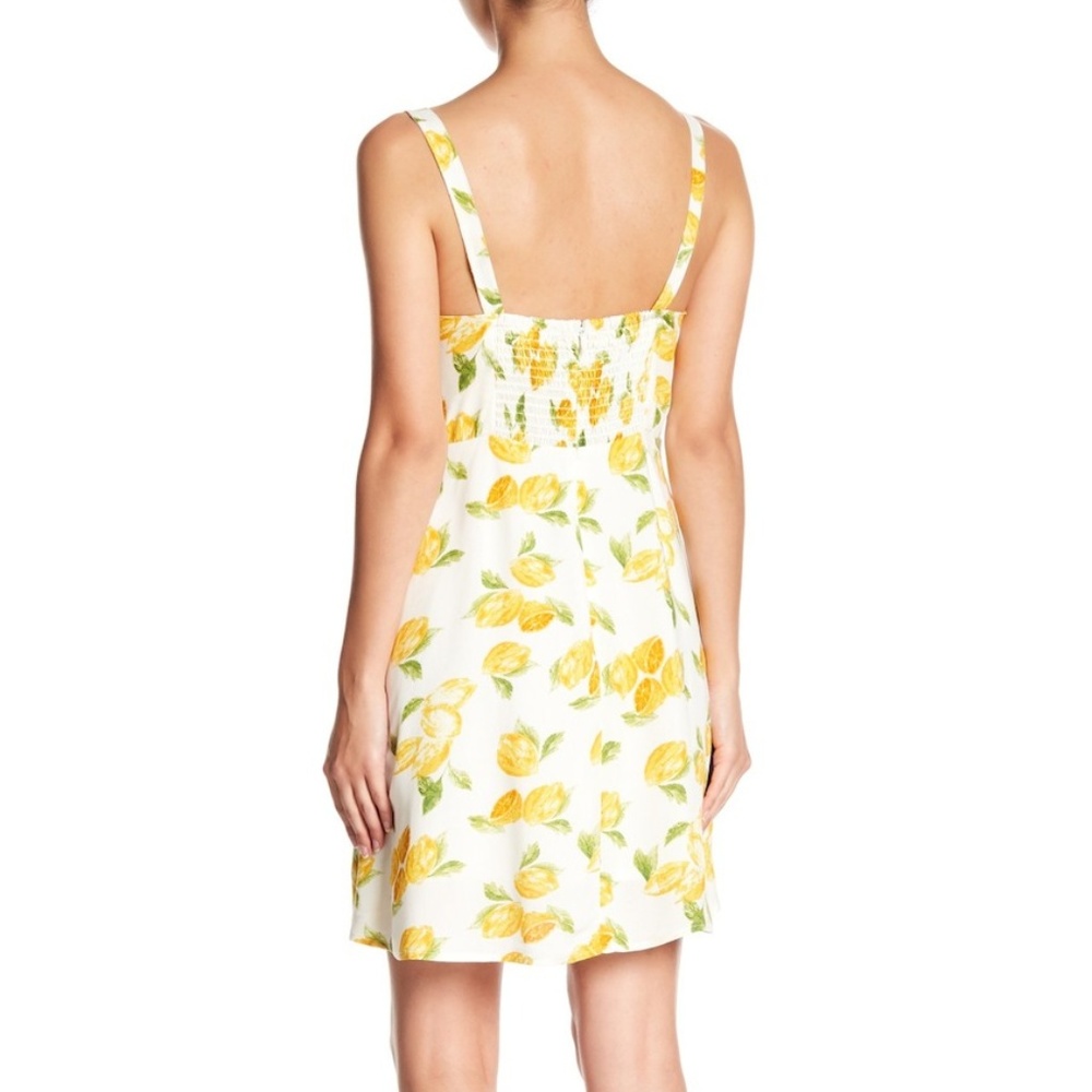 ⚡NWT Socialite Knot Front Lemon Dress - Picture 4 of 6